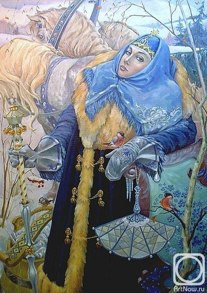 Виртуальная выставка картин "Дыхание зимы"