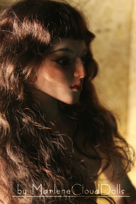 Новая девушка, авторская кукла Гая