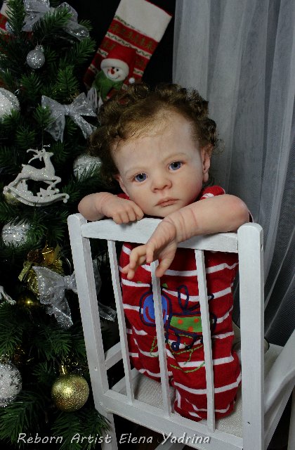 Ян, мой ЯНварский эльф. Куклы реборн Елены Ядриной (фото 4)