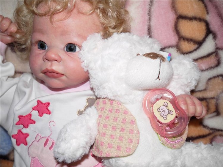 Моя Холли из молдика Holly от скульптора Linda Murray. Кукла реборн Натальи Фединой, Baby-Zest