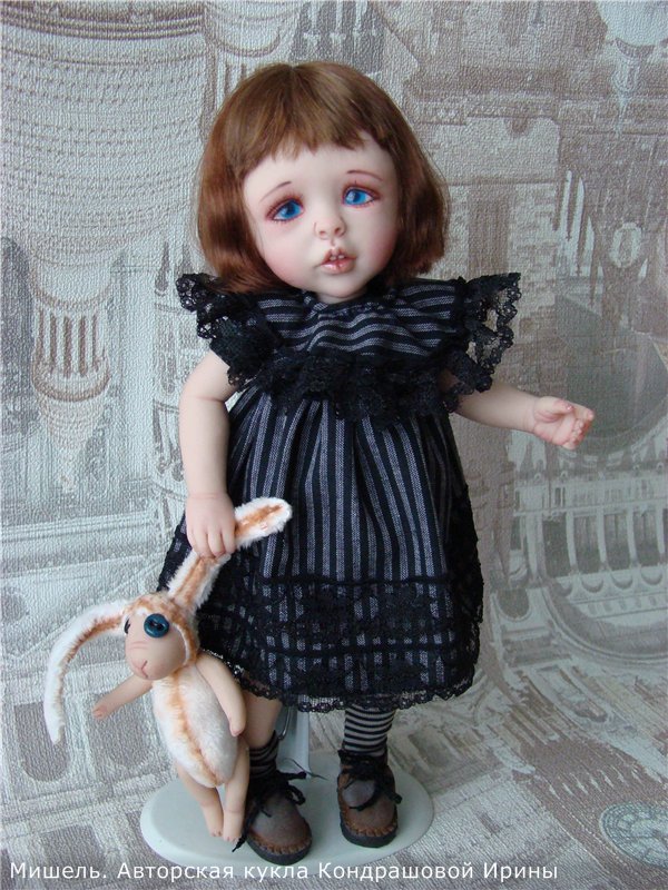 Эх, была - не была! Мишель. Авторская кукла Кондрашовой Ирины