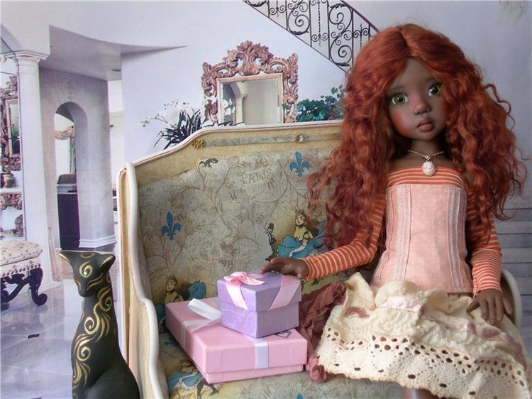 Сон в летнюю ночь... Первое знакомство с моим куклами от Kaye Wiggs