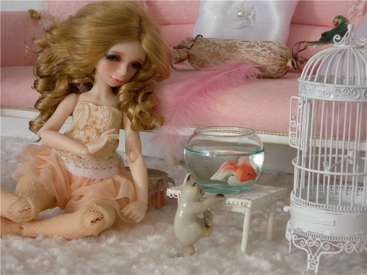 Прекрасной юности волшебные мгновения... Маленькая Антуанетта (Khöl от Dust of Dolls)