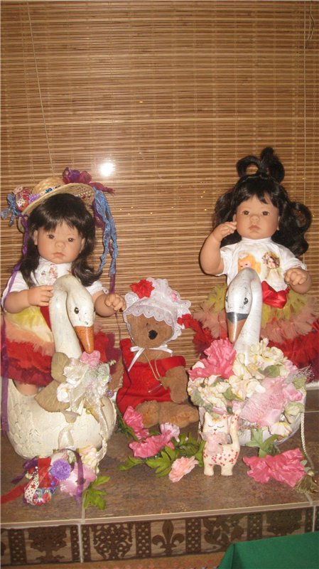 Головокружительные, обворожительные балеринки-лебеди! Адриана от Susan Lippl и две ее сестренки от Lee Middleton! Часть