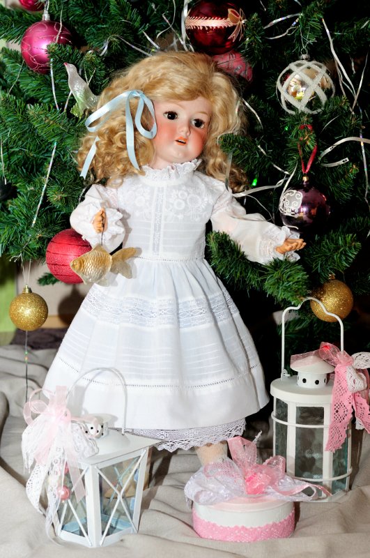 История одной любви — Редкие антикварные куклы и реплики: воск