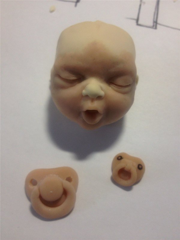 Faceplate. Работа над авторской куклой кипит (фото 7)