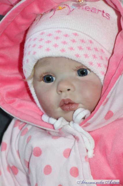 Кукла реборн Тося, молд Chanel