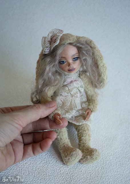 Мои авторские куколки-зайчоночки тедди долл