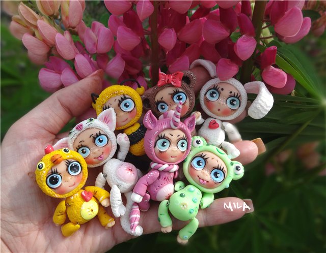 Игрушки для кукол. Зверята от Милы (фото 5)