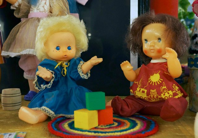 Небольшая выставка кукол на Благотворительном фестивале г. Абакан, 2016