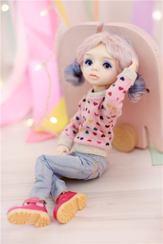 Много фотографий шарнирных кукол