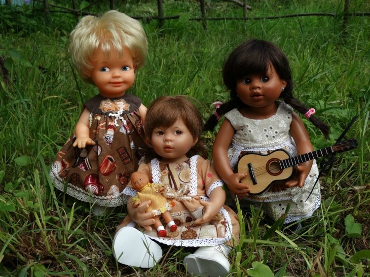 Вечеринка под яблоней — Винтажные куклы ГДР (Немки): Бигги (фото 6)