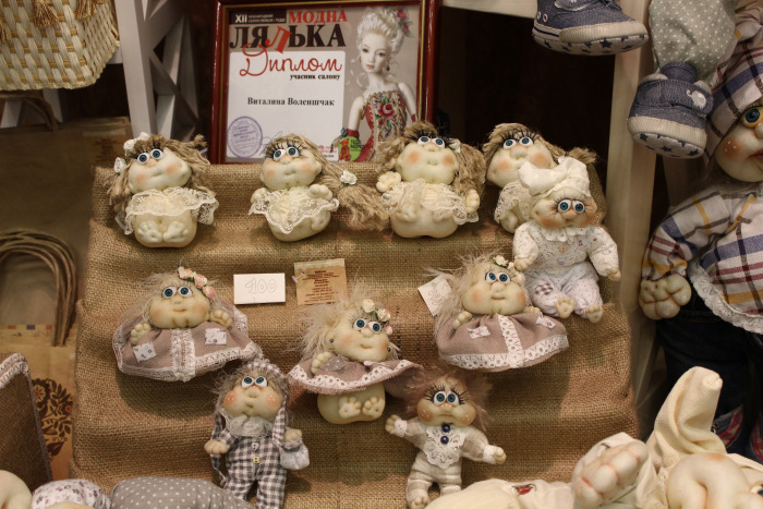 Выставка кукол "Модна Лялька XII" моими глазами. Киев, октябрь 2016 (Часть 2)