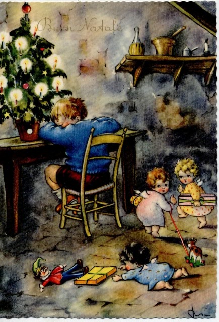 Немного прекрасного IV - старинные открытки Рождество