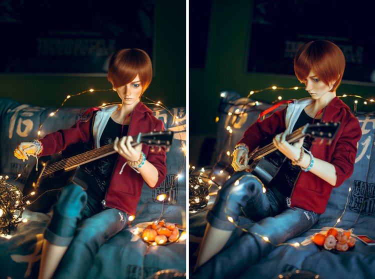 Тихий вечер и гитара — Фотоистории с куклами BJD (БЖД): сериалы (фото 3)