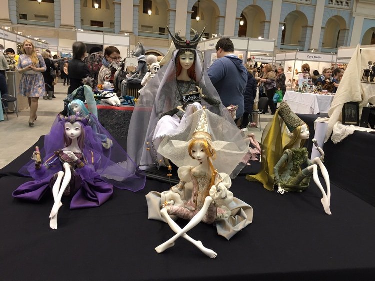 Москва Гостиный двор 2016 - Международная выставка Искусство куклы. Фото