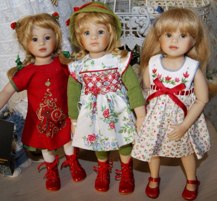 Плюшек много не бывает - маленькие принцессы от Heidi Plusczok