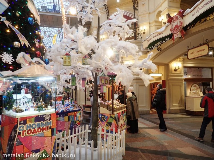 Путешествие за Новогодними впечатлениями в Москву. Часть 2