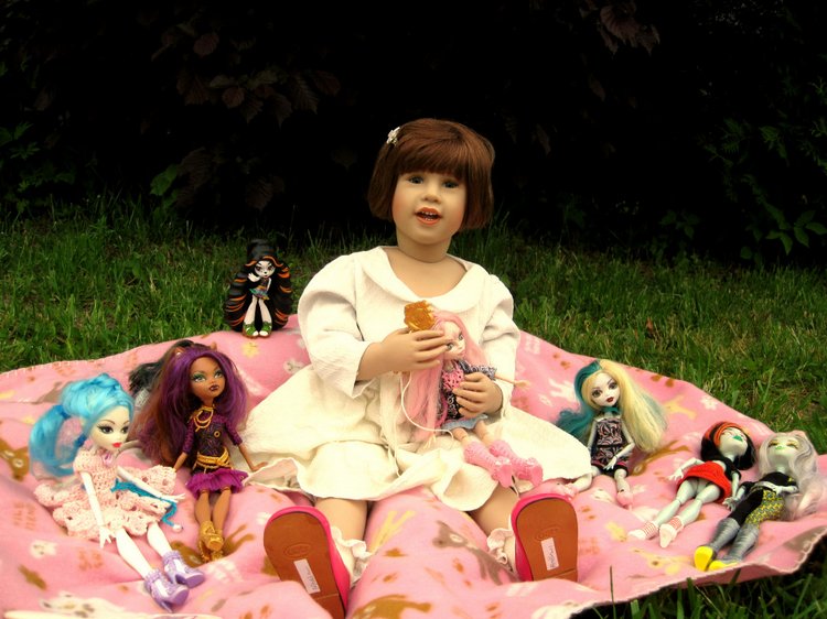 Лерочка и её куклы. Коллекционная кукла Лена Sissel Skille (фото 9)