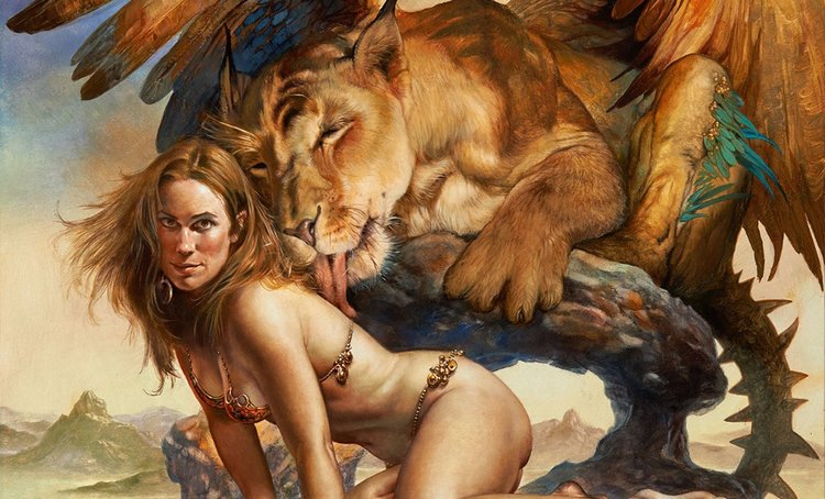 Мир фантастической живописи Бориса Вальехо