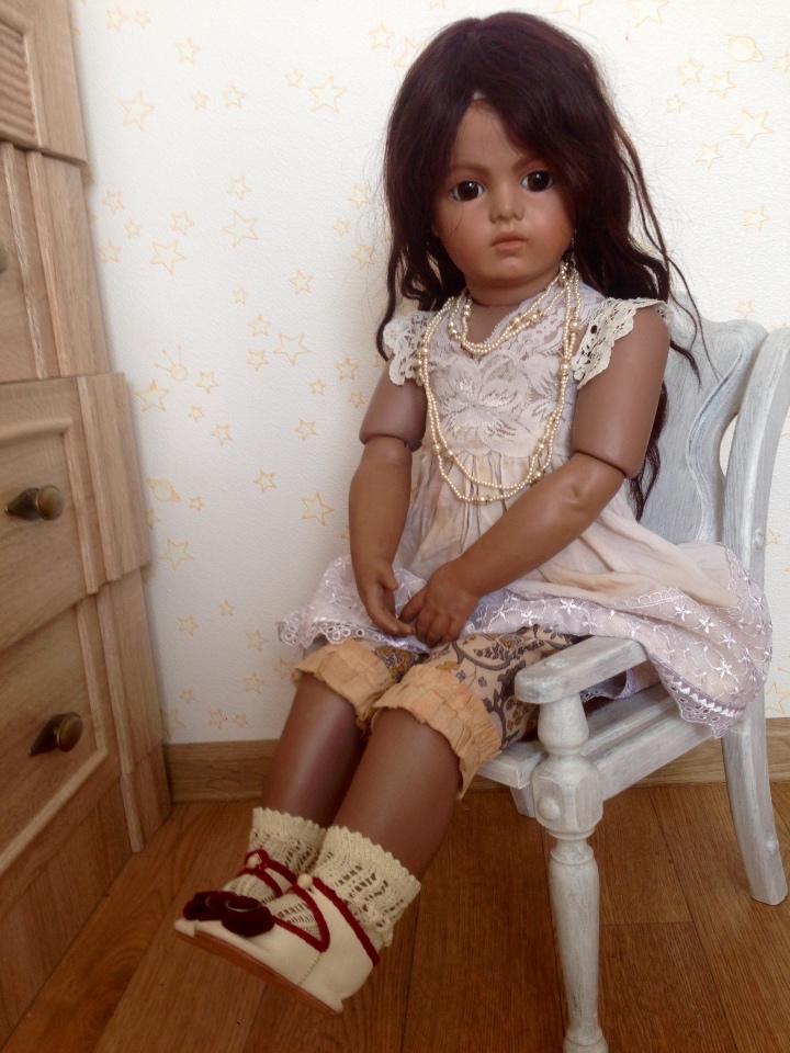 Чёрная жемчужина Алира. Реплика Брю 13 Мастера Ольги Руженцевой