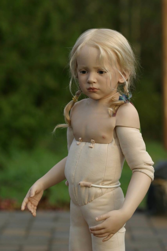 Процесс создания фарфоровых кукол - Джинн Гросс (Jeanne Gross). Часть вторая - Анна, Вилли, Александр и другие (фото 3)