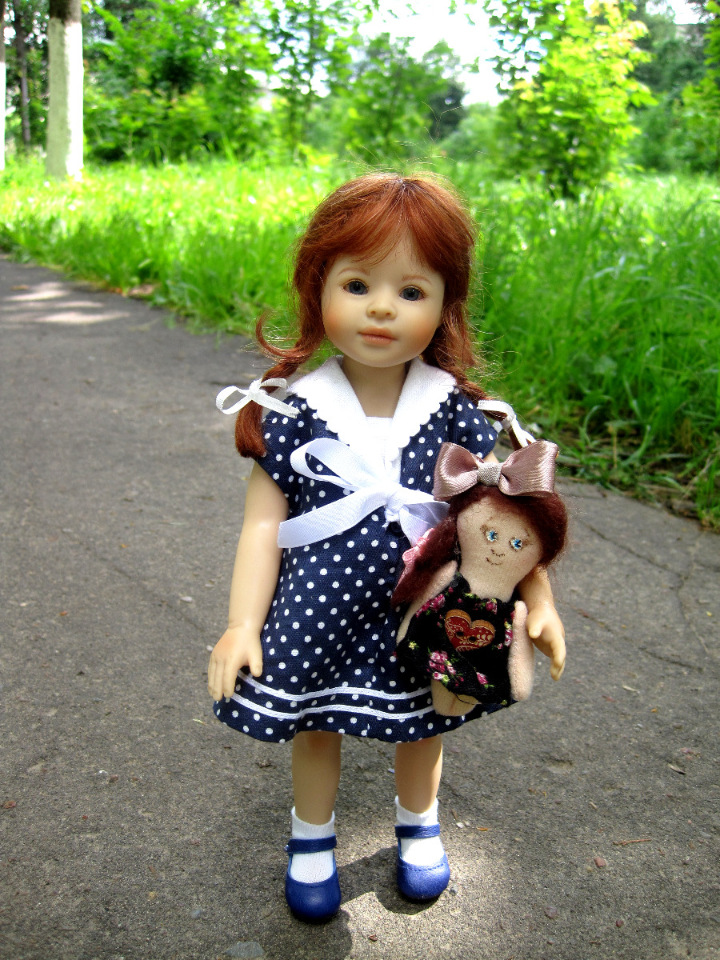 Коллекционная куколка от Хейди Плюсчок