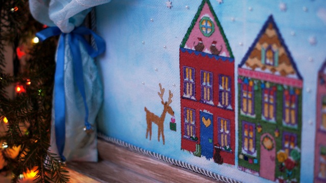 Новый год ручной работы . Вышивка (фото 5)