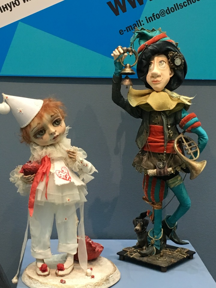 Выставка кукол в Гостином дворе - декабрь 2017 - мой взгляд - часть 2