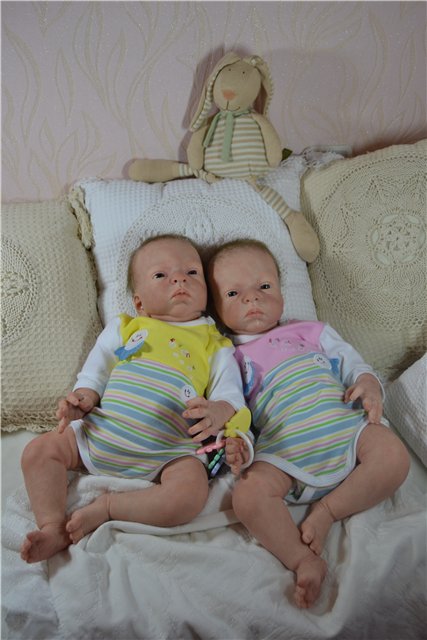 Эмма, Жан, Жасмин. Куклы реборн Татьяны Гордиенко (фото 5)