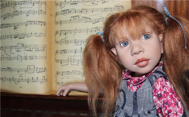 Мечтательница Trinette, коллекционная кукла Zwergnase (фото 9)