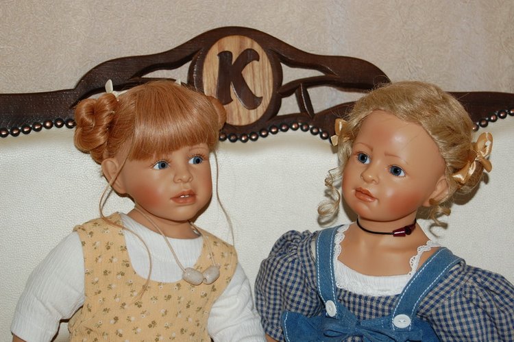 Куклы от Heidi Plusczok - Мариетта и Кристина