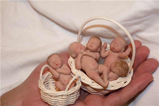 Малышки от Иришки. Куколки из полимерной глины Ирины Савостиной