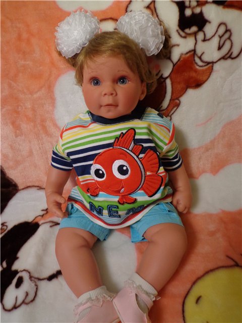 Моя Маруся! Любимая куколка от Lee Middleton и Рева Шик