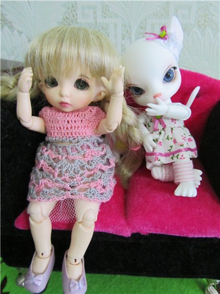 Розовая сказка для маленькой девочки