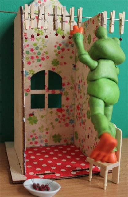 Продукты из Фимо, кукольная миниатюра в формате 1:12 (фото 9)