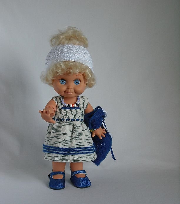 Кудряшка Сэнди от Galoob Baby Face или куклы, которые живут у меня (фото 3)