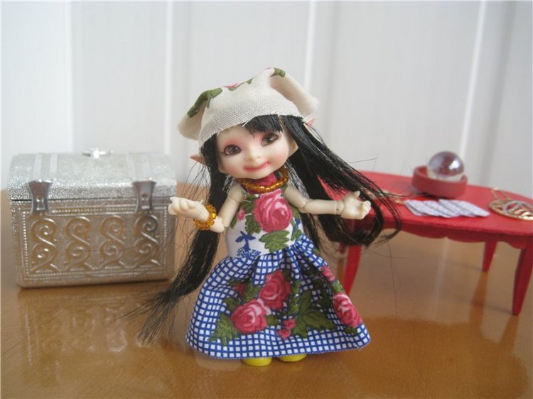 Маленькая цыганочка Рада — Куклы Fairyland (ФэйриЛэнд): BJD (БЖД) (фото 8)