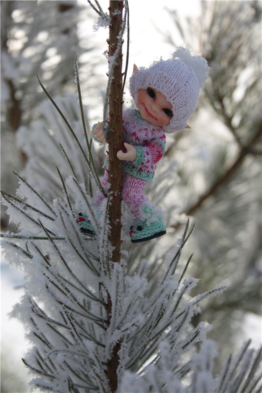 Зимняя прогулка моих крошек! Реалпуки Pupu и реалпуки Сосо