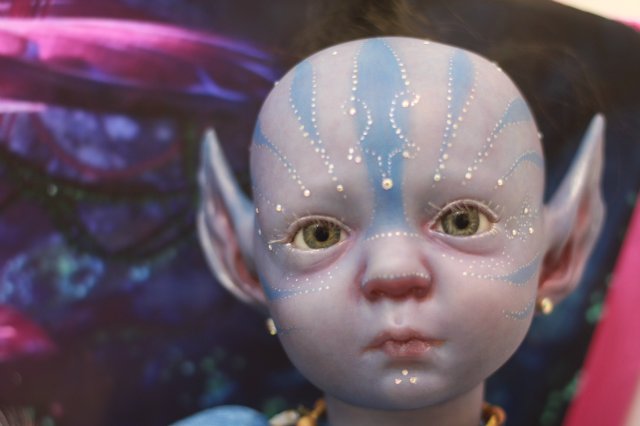 Пахтона(Алиса) аватарёнок, кукла реборн Элины Кудрявцевой