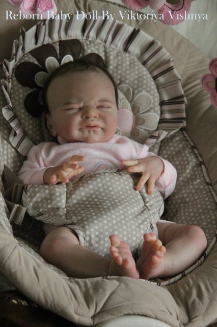 Наконец... представляю вам мою куколку... Реборн Виктории Вишни