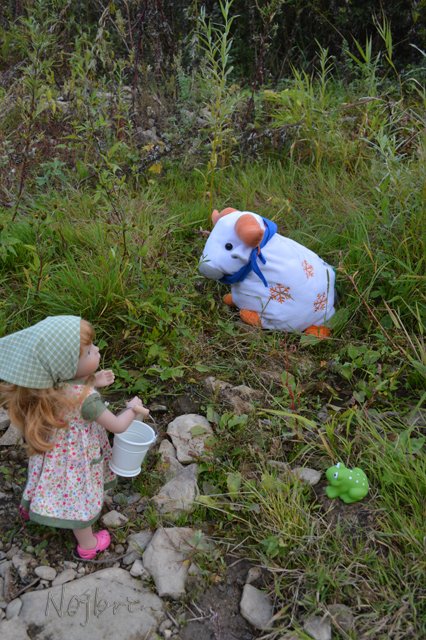 Француженка в провинции. Куклы Sylvia Natterer finouche от Petitcollin и minouche от Kathe Kruse