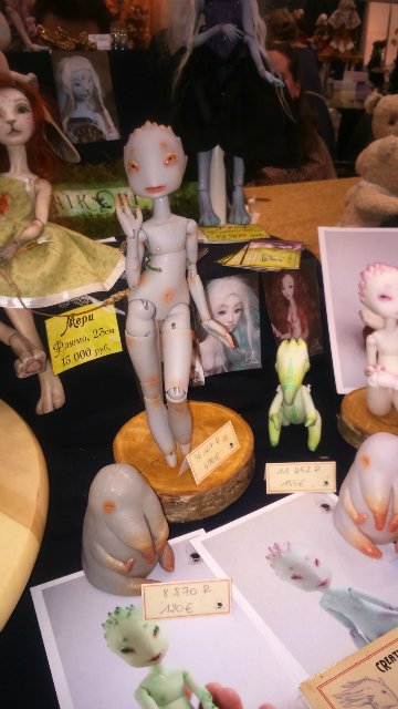 Ещё картинки с выставки... XI Международный Салон кукол на Тишинке в Москве 2015. Фото