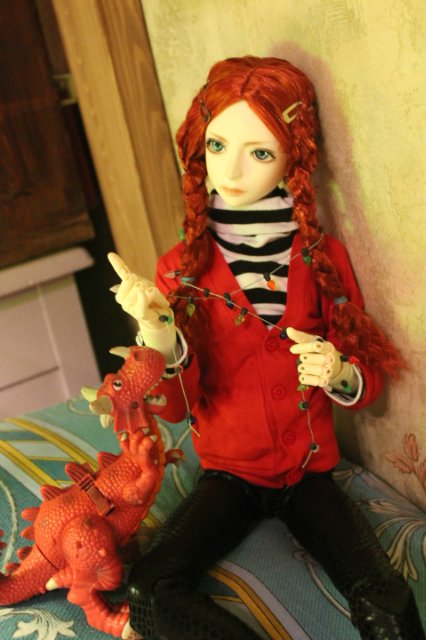 Чарли Уизли и драконы — Фотоистории с куклами BJD (БЖД): сериалы