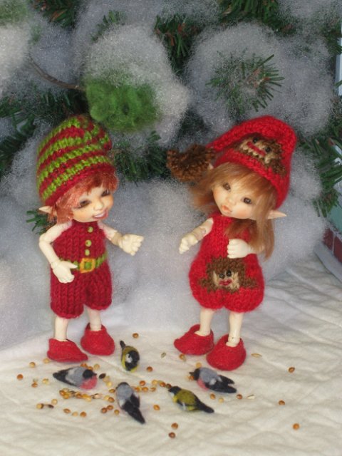 Зимние истории от Таниты. История 3 "Птички-невелички"