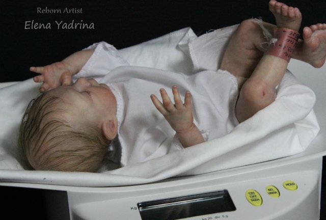 Кроха Мила. Куклы реборн Елены Ядриной (фото 9)