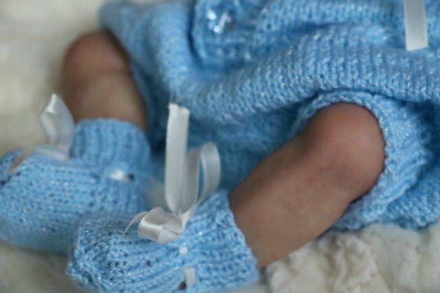 Спящая малышка Рози 2. Куколка реборн Виктории Вишни