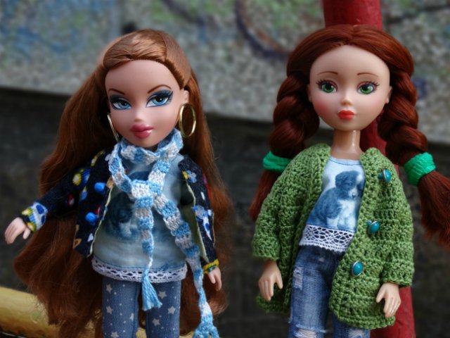 Новая куколка и её рыжие подружки