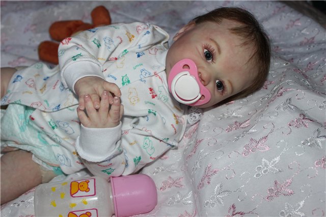 Куколка реборн Оксана — Куклы Реборн (Reborn): работы мастеров (фото 5)