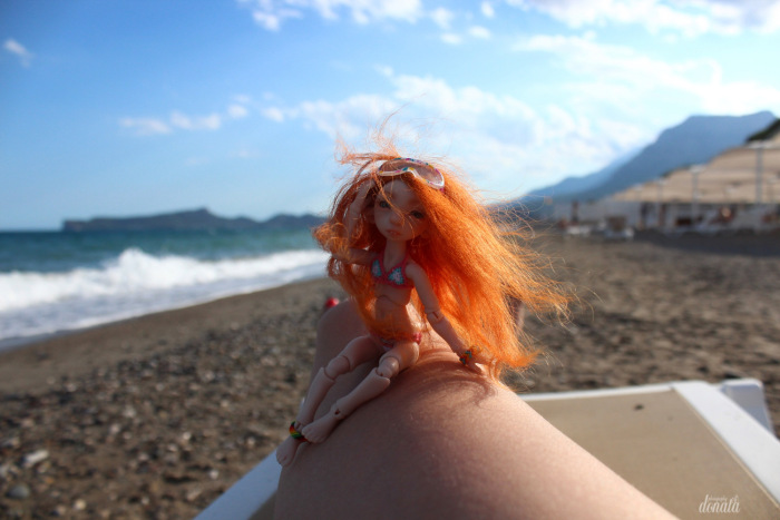 Как Фиби в отпуск съездила. Авторская бжд-мышка Лидии Снуль